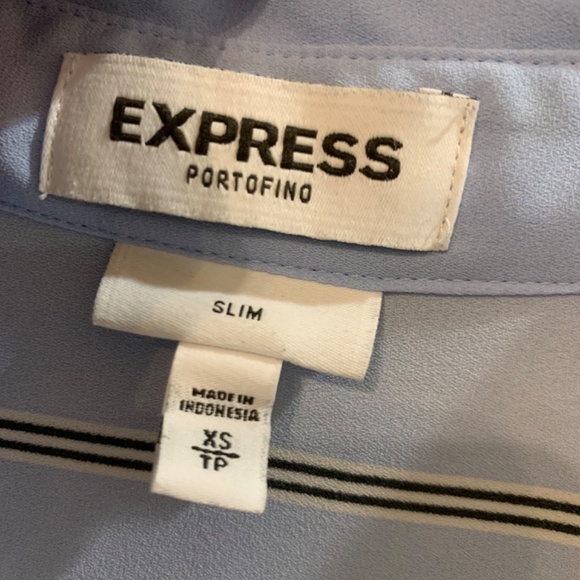 Express- Portofino Slim Fit Button Shirt - Picture 5 of 10